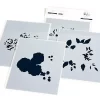 Pinkfresh Studio Stencils – Floral Trio Layering 7