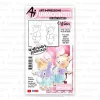 Art Impressions Front-N-Backs Stamp & Die Set – Bunny 5