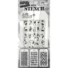 Tim Holtz Mini Layered Stencil Set 55 7