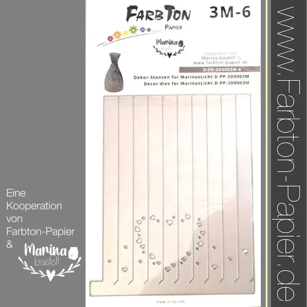 FarbTon – 3M-6 ‚Marinas Licht‘ Mit Herz Gr. M 3