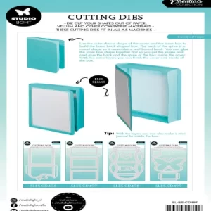 Studiolight Studio Light Cutting Dies – Book Box Essentials Nr.497 6