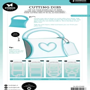 Studiolight Studio Light Cutting Dies – Hand Bag Box Essentials Nr.498 6