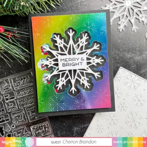 Waffle Flowers Waffle Flower – Star Snowflake Kit Die 9