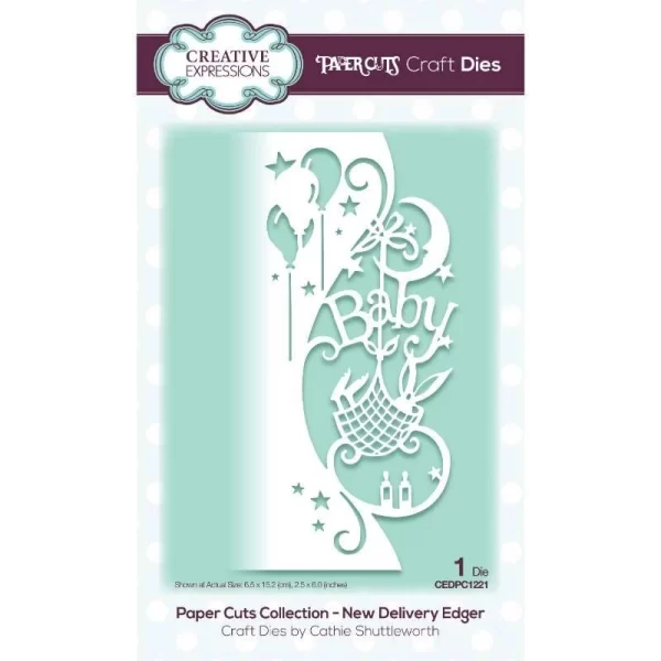 Creative Expressions Paper Cuts New Delivery Edger Craft Die 1