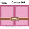 Crealies Cardzz Rechteckige Gatefold-Karte Horizontal 7