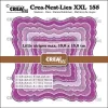 Crealies Crea-Nest-Lies XXL Fantasy Quadrat A Kleinen Streifen 7