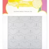 Waffle Flower – Quilted Hearts Texture Die 7