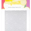 Waffle Flower – Quilted Zigzag Texture Die 7