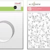 Alternew Altenew – Circle Frame Mask Stencil & Flowers & Petals Layering Stencil Bundle 7