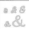 Simple And Basic – Ampersand Outline For SBC161 Cutting Dies 7