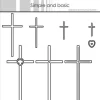 Simple And Basic – Crosses Cutting Dies 10