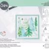 Sizzix Layered Stencils 4PK Doodle Trees 7