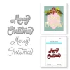 Spellbinders – Classic Merry Christmas Etched Dies 8