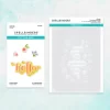 Spellbinders – Floral Hello Stencil And Die Bundle 7