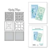 Spellbinders – Log Cabin And Flower Mini Quilts Etched Dies 7