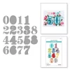 Spellbinders – Stitched Numbers Etched Dies 7