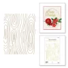 Spellbinders – Woodgrain Background Glimmer Hot Foil Plate 5