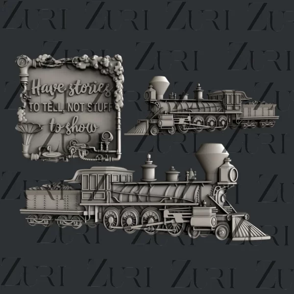 Zuri – Steampunk Locomotive #1 1