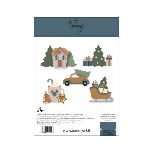 TOMMYART Tommy Fustella – Mini Winter Ornaments 1