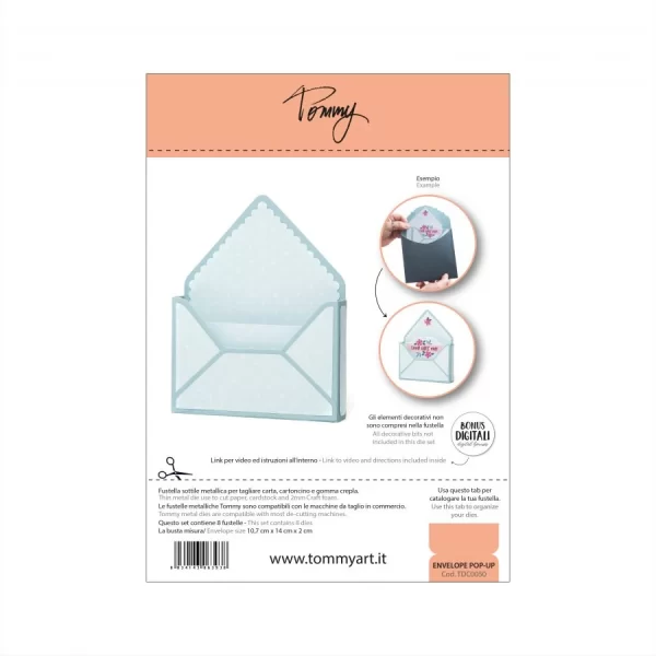 TOMMYART Tommy Fustella – Envelope Pop-up 1