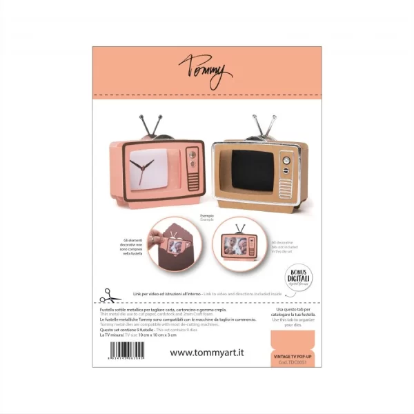 TOMMYART Tommy Fustella – Vintage Tv Pop-up 1